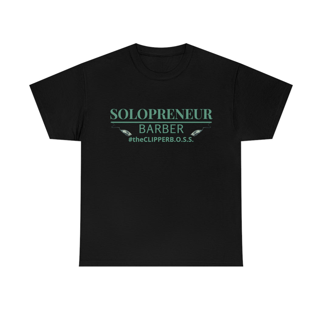 Unisex SOLOPRENEUR  Barber Cotton Tee