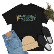 Load image into Gallery viewer, Unisex SOLOPRENEUR  Wax Specialist Cotton Tee
