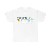 Load image into Gallery viewer, Unisex SOLOPRENEUR  Wax Specialist Cotton Tee
