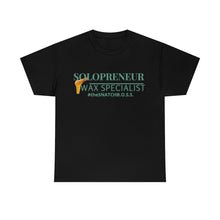 Load image into Gallery viewer, Unisex SOLOPRENEUR  Wax Specialist Cotton Tee
